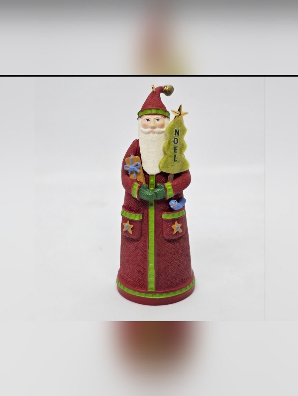 New Hallmark Ornament Country Santa Claus 2015 Christmas Tree Wishes Donikowski - Picture 2 of 4